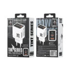 ΑΝΤΑΠΤΟΡΑΣ ΦΟΡΤΙΣΗΣ QC3.0 & POWER DELIVERY GaN USB-A USB-C 35W WP-U25 WHITE ΛΕΥΚΟΣ WEKOME - Image 4