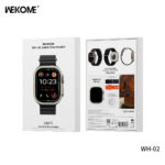 SMARTWATCH ΠΑΛΜΟΓΡΑΦΟΣ TITANIUM GOLD WH-02 WEKOME - Image 4