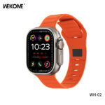 SMARTWATCH ΠΑΛΜΟΓΡΑΦΟΣ TITANIUM GOLD WH-02 WEKOME - Image 2