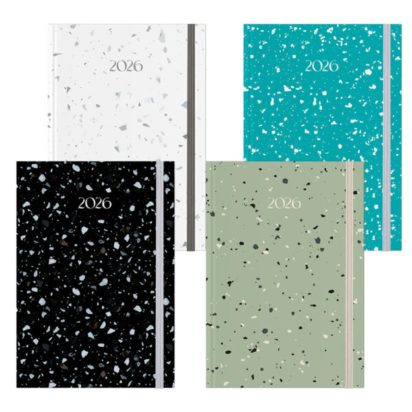 ΗΜΕΡΟΛΟΓΙΟ ΗΜΕΡΗΣΙΟ ΣΚΛΗΡΟ ΕΞΩΦΥΛΛΟ ΜΕ ΣΧΕΔΙΟ ΚΑΙ ΛΑΣΤΙΧΟ 2026 FORMO 12X17 ΛΙΝΑΡΔΑΤΟΣ