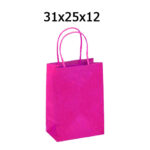 ΣΑΚΟΥΛΑ ΜΕ ΣΤΡΙΦΤΟ ΧΕΡΟΥΛΙ ΧΑΡΤΙΝΗ ΦΟΥΞΙΑ 31Χ25Χ12 ΝΑΚΟΣ