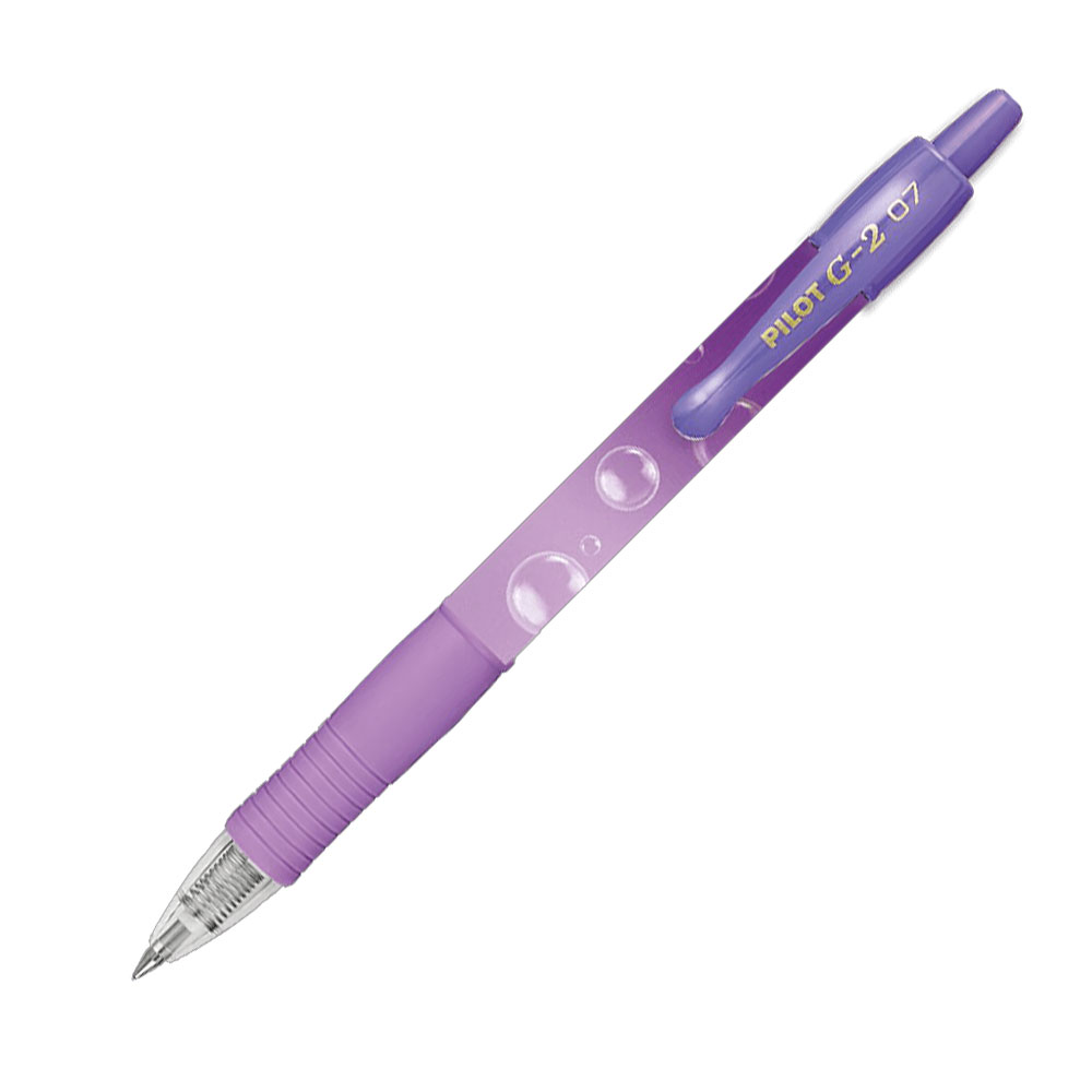 3863425-stylo-me-ble-melani-0-7mm-bubble-collection-mov-g-2-pilot ΣΤΥΛΟ ΜΕ ΜΠΛΕ ΜΕΛΑΝΙ 0.7mm BUBBLE COLLECTION ΜΩΒ G-2 PILOT - Image 1