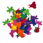 ΧΕΙΡΟΤΕΧΝΙΑΣ ΔΙΑΚΟΣΜΗΤΙΚΑ ΖΩΑΚΙΑ ΑΦΡΩΔΕΣ ΥΛΙΚΟ ΠΟΛΥΧΡΩΜΑ 140ΤΜΧ