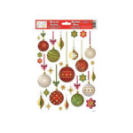 ΧΡΙΣΤΟΥΓΕΝΝΙΑΤΙΚΑ ΑΥΤΟΚΟΛΛΗΤΑ ΓΙΑ ΤΑ ΤΖΑΜΙΑ ΣΤΟΛΙΔΙΑ ΕΛΑΤΟΥ 230558 GLOBAL GIFT