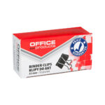 ΚΛΙΠ ΜΑΥΡΑ 32mm BINDER CLIPS ΣΥΣΚΕΥΑΣΙΑ 12ΤΜΧ OFFICE PRODUCTS