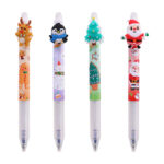 ΣΤΥΛΟ FRIXION CLICKER BALLPOINT ΓΡΑΨΕ ΣΒΗΣΕ ΜΕ ΚΟΥΜΠΙ 0.5mm ΧΡΙΣΤΟΥΓΕΝΝΙΑΤΙΚΟ ΔΙΑΦΑΝΟ ΣΤΕΛΕΧΟΣ XMAS HAPPY COLOR