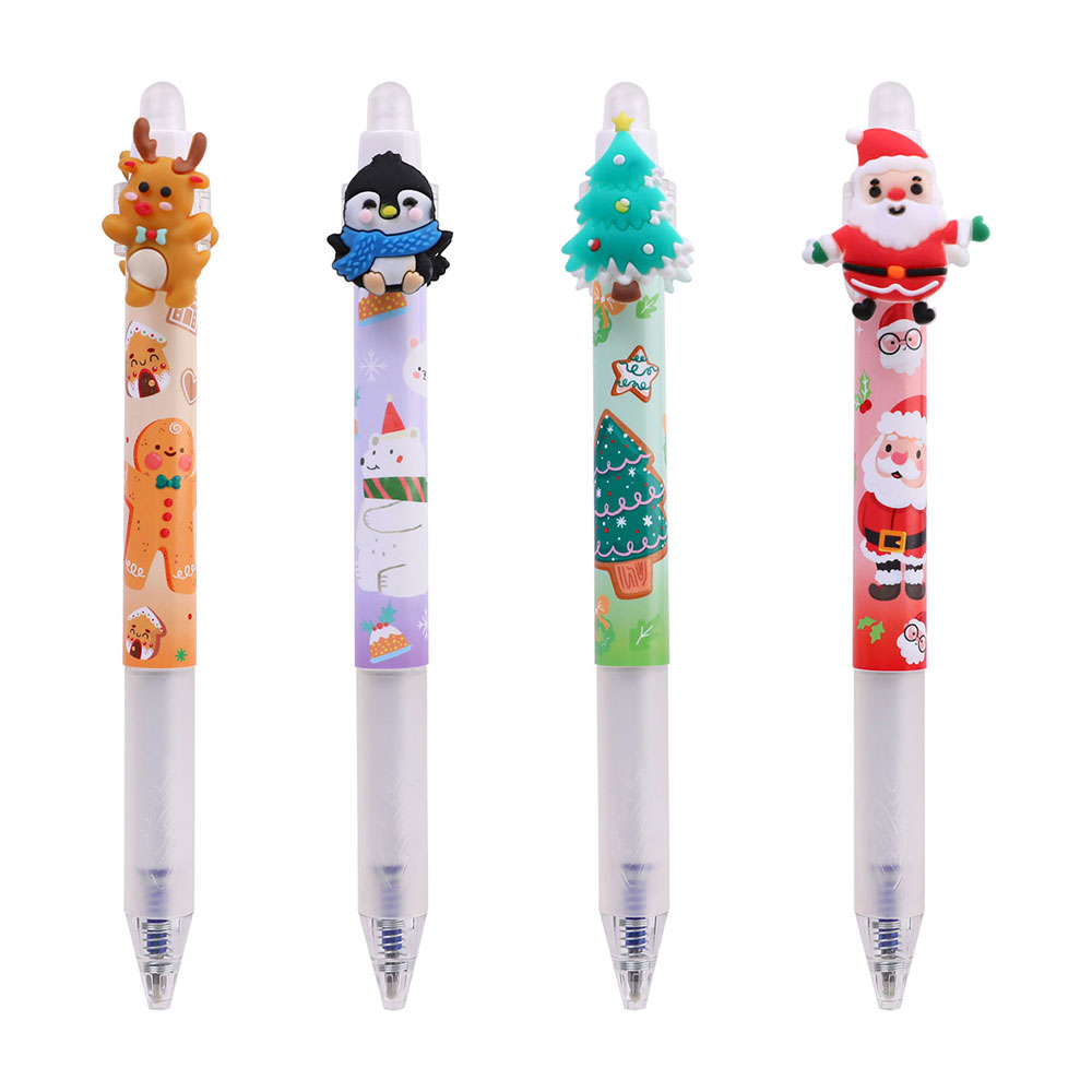 7817694-stylo-frixion-clicker-ballpoint-grapse-svise-me-koubi-0-5mm-christougenniatiko-diafano-stlechos-xmas-happy-color ΣΤΥΛΟ FRIXION CLICKER BALLPOINT ΓΡΑΨΕ ΣΒΗΣΕ ΜΕ ΚΟΥΜΠΙ 0.5mm ΧΡΙΣΤΟΥΓΕΝΝΙΑΤΙΚΟ ΔΙΑΦΑΝΟ ΣΤΕΛΕΧΟΣ XMAS HAPPY COLOR - Image 1