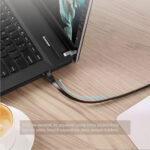 ΚΑΛΩΔΙΟ ΔΙΚΤΥΟΥ ETHERNET CAT7 FLAT CABLE PURE COPPER 20m ΜΑΥΡΟ NW106 UGREEN - Image 5