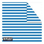 ΧΑΡΤΙ ΚΑΝΣΟΝ 50X70CM 300GR ΜΕ ΣΧΕΔΙΟ ΡΙΓΕ ΜΠΛΕ ΛΕΥΚΟ FABI