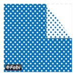 ΧΑΡΤΙ ΚΑΝΣΟΝ 50X70CM 300GR ΜΕ ΣΧΕΔΙΟ ΠΟΥΑ ΜΠΛΕ ΛΕΥΚΟ FABI