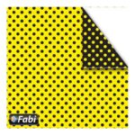 ΧΑΡΤΙ ΚΑΝΣΟΝ 50X70CM 300GR ΜΕ ΣΧΕΔΙΟ ΠΟΥΑ ΚΙΤΡΙΝΟ ΜΑΥΡΟ FABI