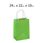 ΣΑΚΟΥΛΑ ΜΕ ΣΤΡΙΦΤΟ ΧΕΡΟΥΛΙ ΧΑΡΤΙΝΗ ΛΑΧΑΝΙ 24Χ22Χ10 ΝΑΚΟΣ