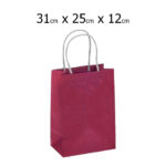 ΣΑΚΟΥΛΑ ΜΕ ΣΤΡΙΦΤΟ ΧΕΡΟΥΛΙ ΧΑΡΤΙΝΗ ΜΠΟΡΝΤΩ 31Χ25Χ12 ΝΑΚΟΣ