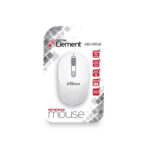 ΠΟΝΤΙΚΙ ΑΣΥΡΜΑΤΟ BLUETOOTH 2.4GHz+BT3.0/BT 5.0 1600DPI ΛΕΥΚΟ MS-195W ELEMENT - Image 3
