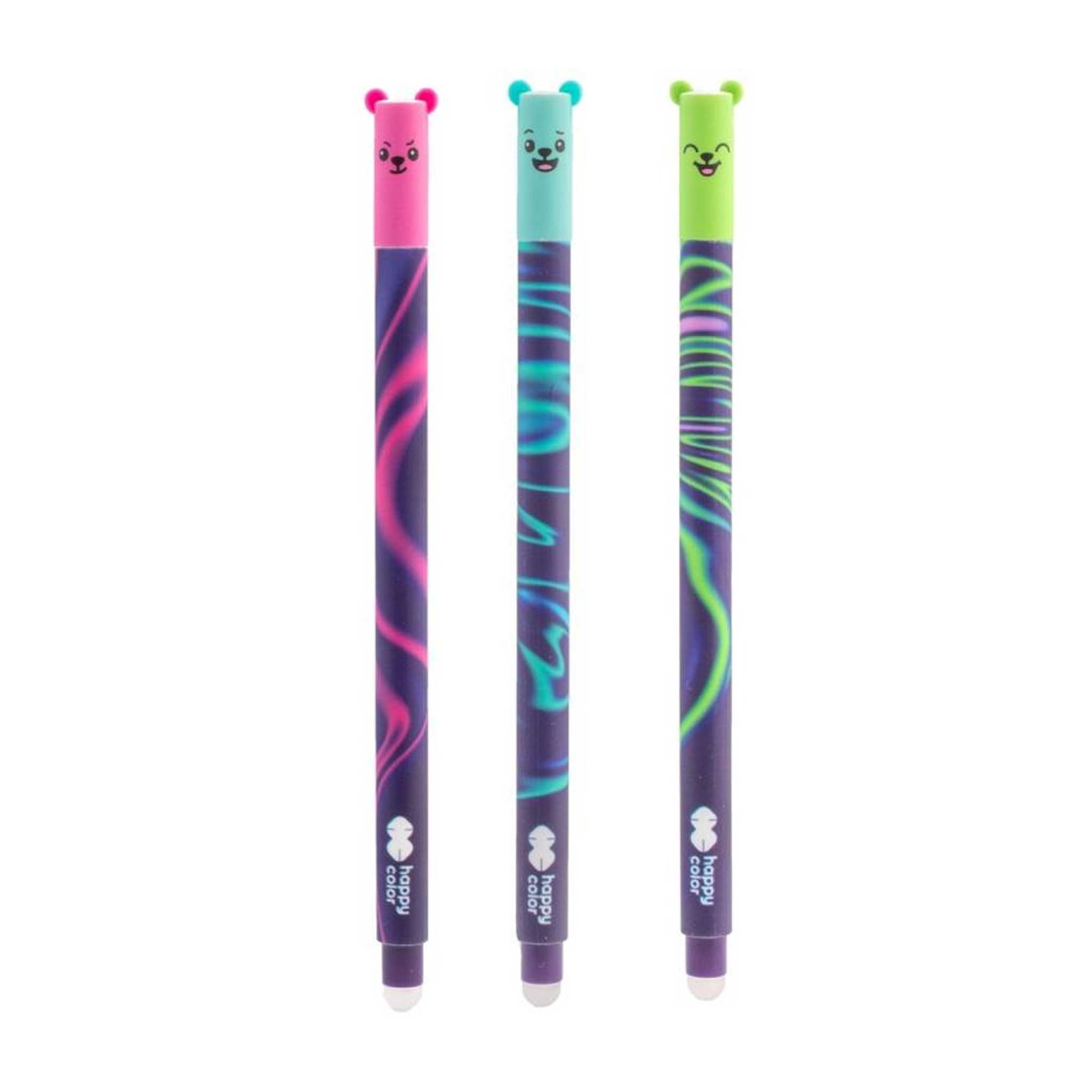 6551324-stylo-me-goma-erasable-gel-pen-magic-sky-happy-color-07mm-ha412002ms-3-mg-stationary ΣΤΥΛΟ ME ΓΟΜΑ ERASABLE GEL PEN MAGIC SKY HAPPY COLOR 0,7mm HA412002MS-3 M&G STATIONARY - Image 1