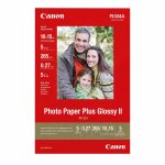 ΦΩΤΟΓΡΑΦΙΚΟ ΧΑΡΤΙ INKJET PHOTO PAPER PLUS GLOSSY II 10x15cm 265g (5 ΦΥΛΛΑ) PP-201 CANON