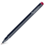 ΜΑΡΚΑΔΟΡΟΣ ΛΕΠΤΗΣ ΓΡΑΦΗΣ GRIP FINEPEN 0.4mm ΜΠΟΡΝΤΩ 26 FABER CASTELL
