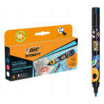 ΜΑΡΚΑΔΟΡΟΙ ΑΝΕΞΙΤΗΛΟΙ PAINT MARKER 4 ΧΡΩΜΑΤΑ INSTENSITY BIC