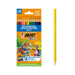 ΞΥΛΟΧΡΩΜΑΤΑ ΣΕΤ 12 ΧΡΩΜΑΤΩΝ SMOOTH VIVID COLOURS PENCILS KIDS BIC