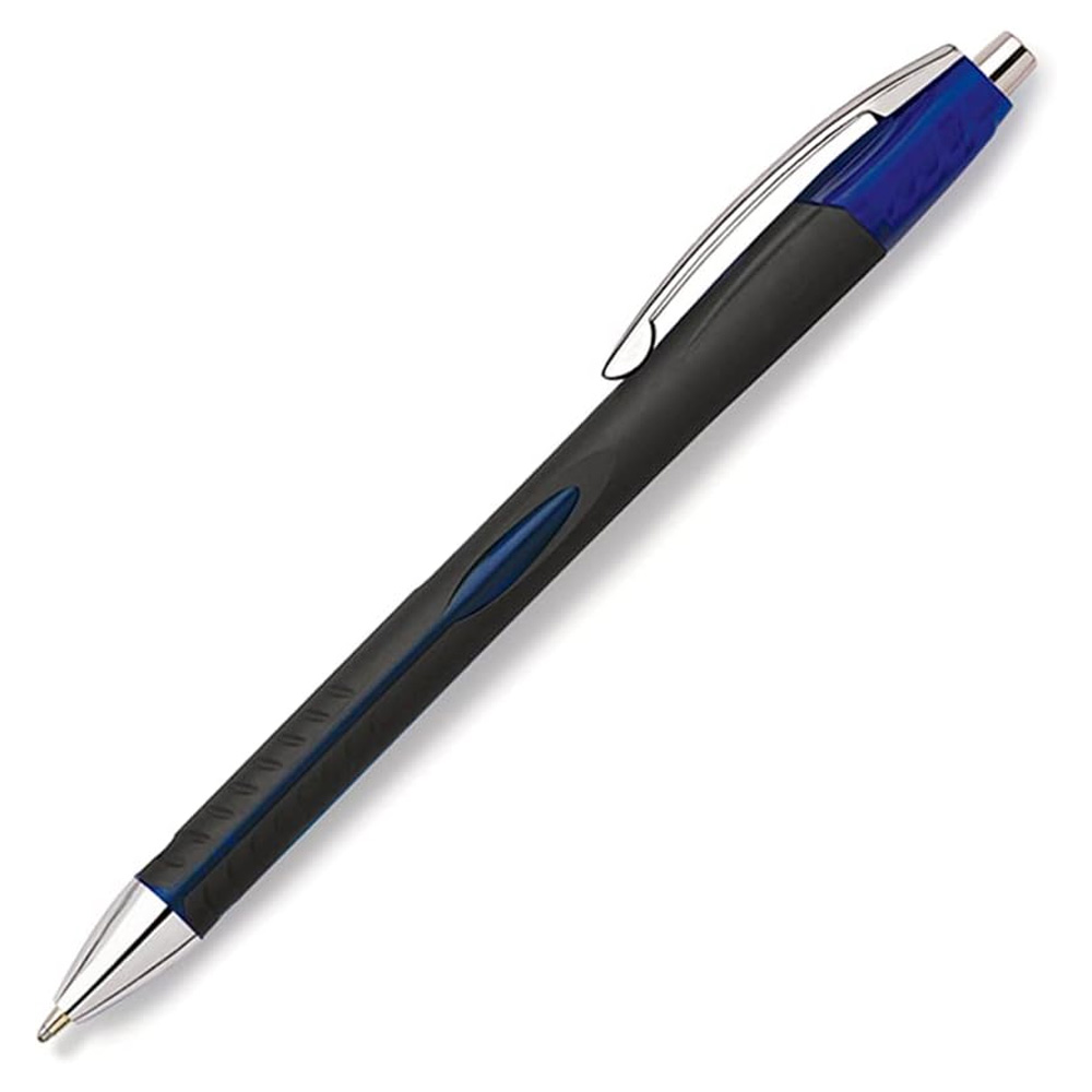 6558504-stylo-diarkeias-ballpoint-pen-aerogrip-steel-me-koubi-ble-unimax ΣΤΥΛΟ ΔΙΑΡΚΕΙΑΣ BALLPOINT PEN AEROGRIP STEEL ΜΕ ΚΟΥΜΠΙ ΜΠΛΕ UNIMAX