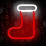 ΦΩΤΙΣΤΙΚΟ LED ΧΡΙΣΤΟΥΓΕΝΝΙΑΤΙΚΗ ΚΑΛΤΣΑ ΔΙΑΚΟΣΜΗΤΙΚΟ ΜΕ ΜΠΑΤΑΡΙΑ ΚΑΙ ΚΑΛΩΔΙΟ USB SOCK FOREVER LIGHT