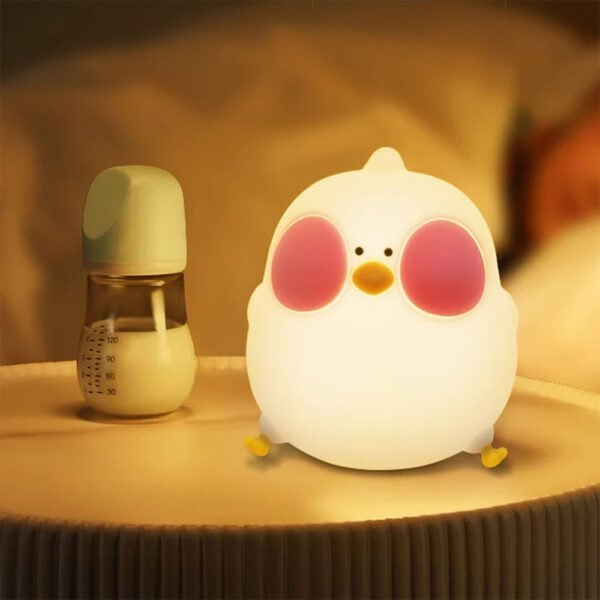 ΦΩΤΙΣΤΙΚΟ LED ΠΑΙΔΙΚΟ ΔΙΑΚΟΣΜΗΤΙΚΟ MULTICOLOR ΜΕ ΜΠΑΤΑΡΙΑ ΚΑΙ ΚΑΛΩΔΙΟ USB HUNGRY CHICKEN FNL-10 FOREVER LIGHT