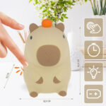 ΦΩΤΙΣΤΙΚΟ LED ΠΑΙΔΙΚΟ ΔΙΑΚΟΣΜΗΤΙΚΟ ΖΕΣΤΟ ΦΩΣ ΜΕ ΜΠΑΤΑΡΙΑ ΚΑΙ ΚΑΛΩΔΙΟ USB CAPYBARA FNL-12 FOREVER LIGHT