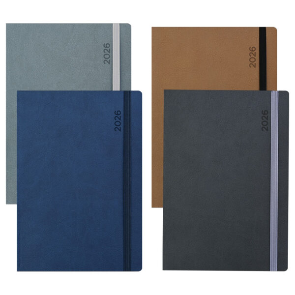 ΗΜΕΡΟΛΟΓΙΟ ΕΒΔΟΜΑΔΙΑΙΟ ΜΕ ΕΥΚΑΜΠΤΟ ΕΞΩΦΥΛΛΟ ΚΑΙ ΛΑΣΤΙΧΟ FLEXY 17x24 2026 ΛΙΝΑΡΔΑΤΟΣ