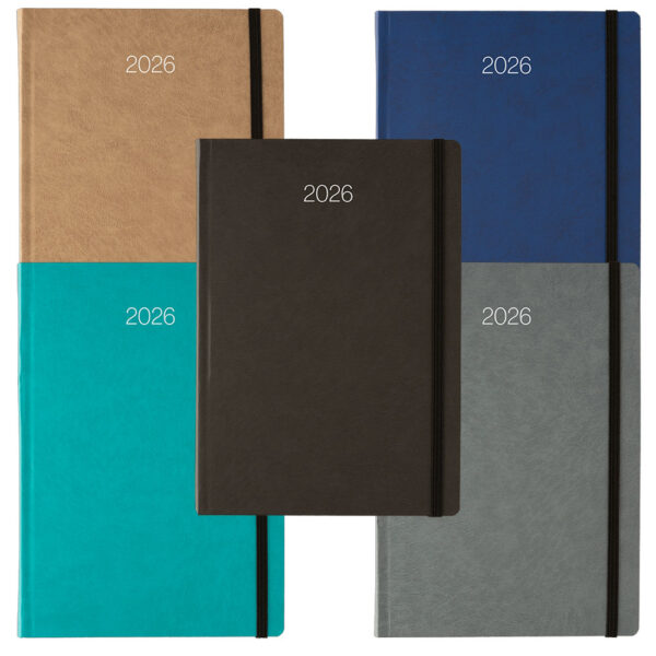 ΗΜΕΡΟΛΟΓΙΟ ΗΜΕΡΗΣΙΟ ΜΕ ΗΜΙΕΥΚΑΜΠΤΟ ΕΞΩΦΥΛΛΟ ELEGANTA 12x17 2026 ΛΙΝΑΡΔΑΤΟΣ