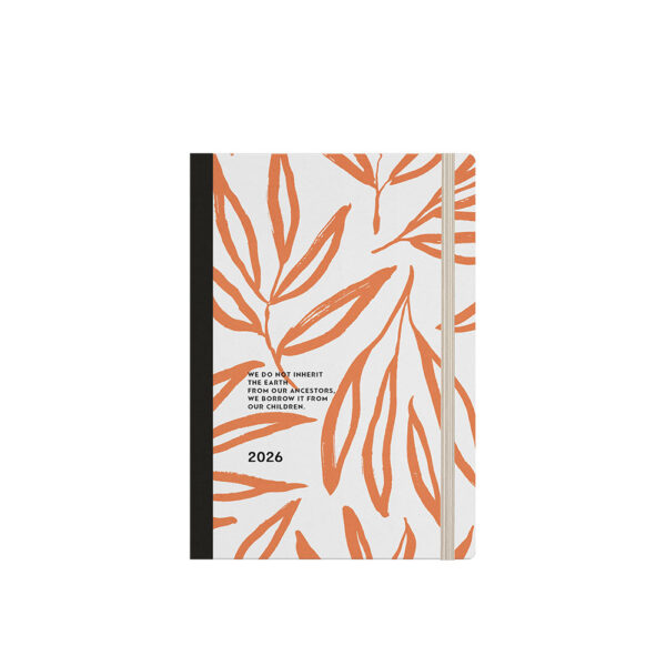 ΗΜΕΡΟΛΟΓΙΟ ΗΜΕΡΗΣΙΟ ΣΚΛΗΡΟ ΕΞΩΦΥΛΛΟ ΜΕ ΣΧΕΔΙΟ ΚΑΙ ΛΑΣΤΙΧΟ 2026 PLANET 14X21 ΛΙΝΑΡΔΑΤΟΣ