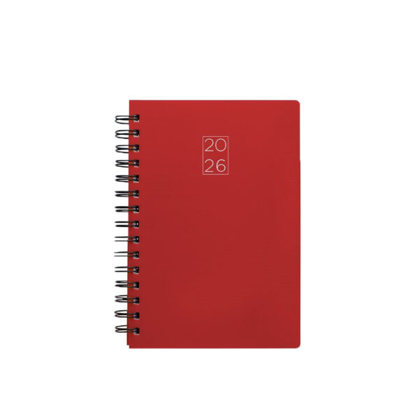 ΗΜΕΡΟΛΟΓΙΟ ΗΜΕΡΗΣΙΟ ΣΠΙΡΑΛ ΜΕ ΕΥΚΑΜΠΤΟ ΕΞΩΦΥΛΛΟ PP 10Χ14 2026 ΛΙΝΑΡΔΑΤΟΣ