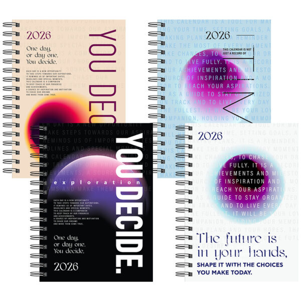 ΗΜΕΡΟΛΟΓΙΟ ΗΜΕΡΗΣΙΟ ΣΠΙΡΑΛ ΜΕ ΣΚΛΗΡΟ ΕΞΩΦΥΛΛΟ SENCO 17Χ24 2026 ΛΙΝΑΡΔΑΤΟΣ