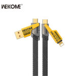 ΚΑΛΩΔΙΟ ΦΟΡΤΙΣΗΣ ΚΑΙ ΜΕΤΑΦΟΡΑΣ ΔΕΔΟΜΕΝΩΝ MECHA SERIES 4-IN-1 PD 65W WDC-25 WEKOME