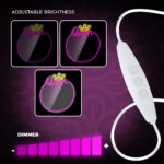 ΚΑΘΡΕΠΤΗΣ ΜΕ ΦΩΤΙΣΤΙΚΟ LED NEON ΚΑΛΩΔΙΟ USB MIRROR QUEEN FMNE04 FOREVER LIGHT