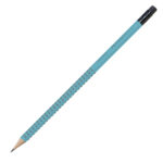 ΜΟΛΥΒΙ ΜΕ ΓΟΜΑ HB GRIP 2001 ΜΠΛΕ ΡΑΦ BLUE RAF FABER CASTELL