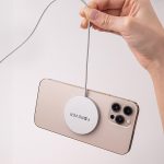 ΑΣΥΡΜΑΤΟΣ ΦΟΡΤΙΣΤΗΣ MAGSAFE 15W ΓΚΡΙ MAWC-100 FOREVER