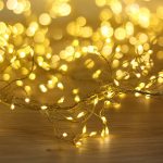 ΧΡΙΣΤΟΥΓΕΝΝΙΑΤΙΚΑ ΛΑΜΠΑΚΙΑ 480LED 3m GOLDEN STRING ΛΕΥΚΟ ΘΕΡΜΟ ΦΩΣ FOREVER LIGHT