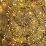 ΧΡΙΣΤΟΥΓΕΝΝΙΑΤΙΚΑ ΛΑΜΠΑΚΙΑ 480LED 3m GOLDEN STRING ΛΕΥΚΟ ΘΕΡΜΟ ΦΩΣ FOREVER LIGHT