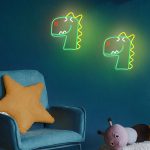 ΦΩΤΙΣΤΙΚΟ LED ΠΑΙΔΙΚΟ ΔΙΑΚΟΣΜΗΤΙΚΟ ΜΕ ΜΠΑΤΑΡΙΑ ΚΑΙ ΚΑΛΩΔΙΟ USB JURASSIC DINO NEON FLNJ02 FOREVER LIGHT