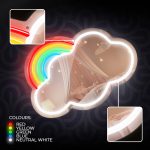 ΚΑΘΡΕΠΤΗΣ ΜΕ ΦΩΤΙΣΤΙΚΟ LED NEON ΚΑΛΩΔΙΟ USB MIRROR CLOUD FMNE05 FOREVER LIGHT