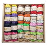 ΚΟΡΔΟΝΙ ΓΙΟΥΤΑ ΧΡΩΜΑΤΙΣΤΟ 2mm x 10m ΦΟΥΞΙΑ ΝΑΚΟΣ - Image 2