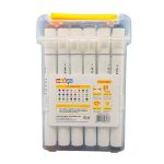 ΜΑΡΚΑΔΟΡΟΙ ΖΩΓΡΑΦΙΚΗΣ ΕΙΚΟΝΟΓΡΑΦΗΣΗΣ ΠΑΙΔΙΚΟΙ ΝΕΡΟΥ ΔΙΠΛΗΣ ΜΥΤΗΣ BROAD & BRUSH ΣΕΤ 24 ΧΡΩΜΑΤΩΝ APMV8033 M&G STATIONERY - Image 2