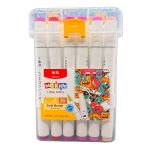 ΜΑΡΚΑΔΟΡΟΙ ΖΩΓΡΑΦΙΚΗΣ ΕΙΚΟΝΟΓΡΑΦΗΣΗΣ ΠΑΙΔΙΚΟΙ ΝΕΡΟΥ ΔΙΠΛΗΣ ΜΥΤΗΣ BROAD & BRUSH ΣΕΤ 36 ΧΡΩΜΑΤΩΝ APMV8034 M&G STATIONERY