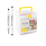 ΜΑΡΚΑΔΟΡΟΙ ΖΩΓΡΑΦΙΚΗΣ ΕΙΚΟΝΟΓΡΑΦΗΣΗΣ ΠΑΙΔΙΚΟΙ ΝΕΡΟΥ ΔΙΠΛΗΣ ΜΥΤΗΣ BROAD & BRUSH ΣΕΤ 24 ΧΡΩΜΑΤΩΝ APMV8033 M&G STATIONERY - Image 10