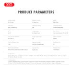 SMARTWATCH ΜΕ ΠΑΛΜΟΓΡΑΦΟ SMART SPORT WATCH ZINC ALLOY TEMPERED GLASS GT4 MINI ΜΑΥΡΟ XO