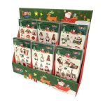 ΑΥΤΟΚΟΛΛΗΤΑ ΧΡΙΣΤΟΥΓΕΝΝΙΑΤΙΚΑ 12 ΔΙΑΦΟΡΕΤΙΚΑ ΣΧΕΔΙΑ 10x22CM LUNA