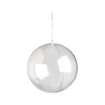 ΜΠΑΛΕΣ ΔΙΑΦΑΝΕΙΣ CLEAR ΑΔΕΙΕΣ ⌀8cm ΔΙΑΜΕΤΡΟΣ ΧΡΙΣΤΟΥΓΕΝΝΙΑΤΙΚΕΣ