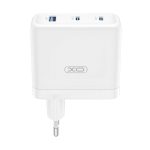 ΦΟΡΤΙΣΤΗΣ GaN 100W PD QUICK CHARGE 2xUSB-C 1xUSB-A ΛΕΥΚΟ CE35 XO - Image 3