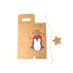 ΚΟΥΤΙ ΔΩΡΟΥ ΚΡΑΦΤ ΧΡΙΣΤΟΥΓΕΝΝΙΑΤΙΚΟ ΜΕ ΦΙΓΟΥΡΑ 9,4x6x14cm MERRY CHRISTMAS - Image 3