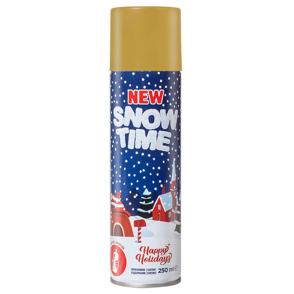 sprei-chioniou-chryso-250ml-snow-time-airpack ΣΠΡΕΪ ΧΙΟΝΙΟΥ ΧΡΥΣΟ 250ML SNOW TIME AIRPACK - Image 1